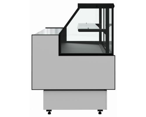 Витрина холодильная Carboma GC95 VM 2,0-1 версия 2.0 выдвижные поддоны, без боковин, 9006-0430