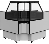 Витрина холодильная Carboma GC95 VM 6-1 версия 2.0 с боковинами, 9006-9005 внутр.угол