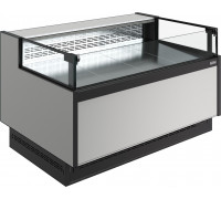 Витрина холодильная открытая Carboma GC110 SM 1,25-2 версия 2.0 с боковинами, 9006-0430