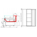 Витрина холодильная открытая Carboma GC110 VM 0,94-2 (с боковинами, динамика, открытая) (0011-9006)
