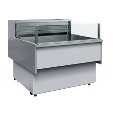 Витрина холодильная открытая Carboma GC110 VM 1,25-2 (с боковинами, динамика, открытая) (0011-9006)