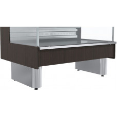 Витрина холодильная открытая с выносным агрегатом Carboma GC110 VM 2,0-2-1 (ВХСо-2,0 Carboma GC110 (динамика, без боковин, 1005 венге)