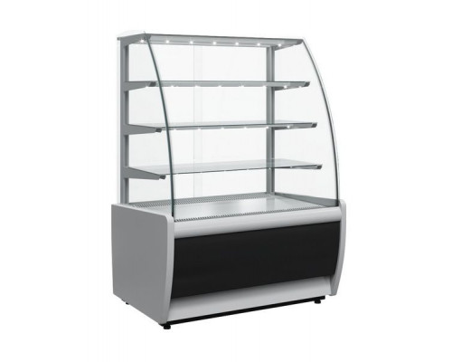 Витрина кондитерская Carboma K70 VH 1,3-1 Light Chocolate 0011-9005 (ВХСв - 1,3д Carboma Техно для шоколада)
