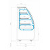 Витрина кондитерская Carboma K70 VM 0,9-1 Light версия 2.0 (9005)