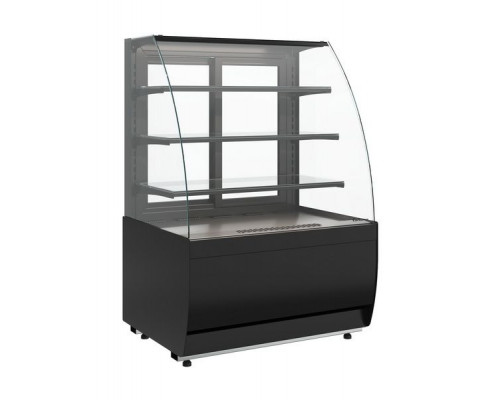 Витрина кондитерская Carboma K70 VM 1,3-1 Light версия 2.0 (9005)
