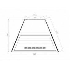 Витрина кондитерская Carboma K70 VV-3 Standart версия 2.0 (9005-0109)