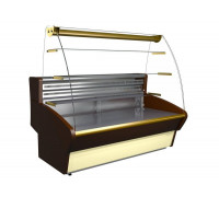 Витрина кондитерская Carboma K95 SM 1,5-1 (ВХСд-1,5 Паттерн 0108 Темный дуб)