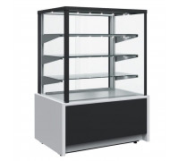 Витрина кондитерская Carboma KC70 VM 0,6-1 Light 9006-9005 (ВХСв-0,6д Carboma Cube Техно)