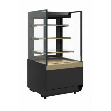 Витрина кондитерская Carboma KC70 VM 0,9-2 Standart открытая, прямая боковина версия 2.0 (9005-0109)