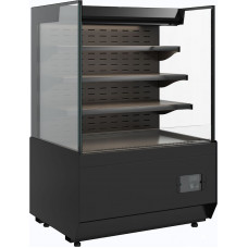 Витрина кондитерская Carboma KC70 VM 1,3-2 Standart версия 2.0 открытая, горка, без боковин, 9005