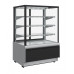 Витрина кондитерская Carboma KC70 VV 0,6-1 9006-9005 Standart (ВХСв-0,6д Carboma Cube Люкс Техно)