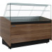 Витрина кондитерская Carboma KC80 SM 1,0-1 (1008 темный дуб)