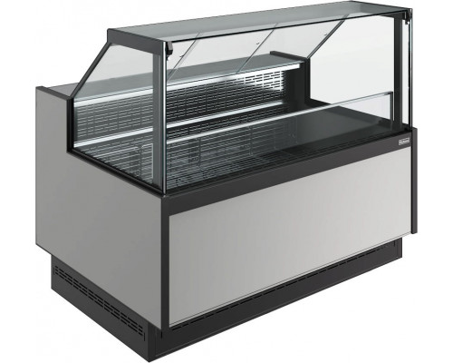 Витрина морозильная Carboma GC110 SL 0,94-1 версия 2.0 с боковинами, 9006-0430