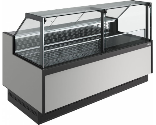 Витрина морозильная Carboma GC110 SL 2,0-1 версия 2.0 с боковинами, 9006-0430