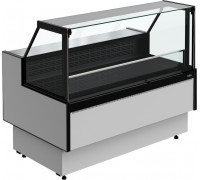 Витрина морозильная Carboma GC95 SL 0,94-1 версия 2.0 с боковинами, 9006-9005