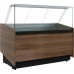 Витрина нейтральная Carboma KC80 N 1,5-1 (1008 темный дуб)