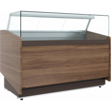 Витрина нейтральная Carboma KC82 N 1,0-1 (1008 темный дуб)