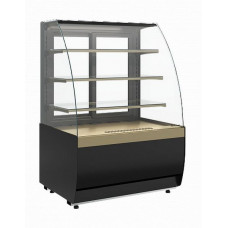 Витрина нейтральная напольная Carboma K70 N 0,9-1 Light версия 2.0 (9005-0109)