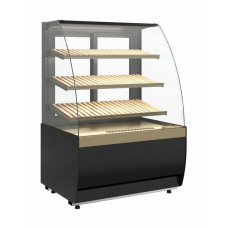 Витрина нейтральная напольная Carboma K70 N 1,3-1 Light Bread версия 2.0 (9005-0109)