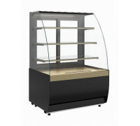 Витрина нейтральная напольная Carboma K70 N 1,3-1 Light версия 2.0 (9005-0109)