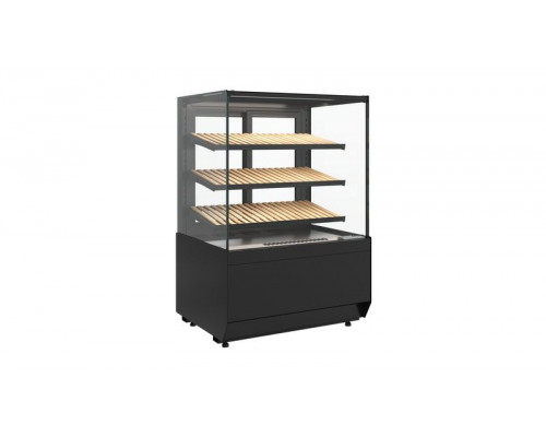 Витрина нейтральная напольная Carboma KC70 N 0,6-1 Light Bread версия 2.0 (9005)