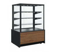 Витрина нейтральная напольная Carboma KC70 N 0,9-1 Light Паттерн (0105 Венге)