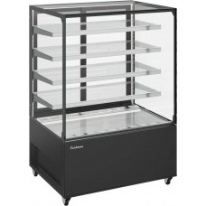 Витрина нейтральная напольная Carboma KC71-150 N 0,6-1 (9005)