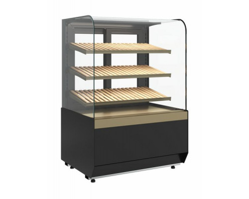 Витрина нейтральная напольная Carboma KR70 N 0,9-1 Light Bread (9005-0109)