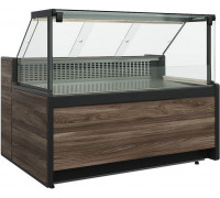 Витрина универсальная Carboma GC111 SV 1,5-1 (1008 Темный дуб)