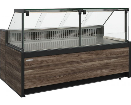 Витрина универсальная Carboma GC111 SV 2,5-1 (1008 Темный дуб)